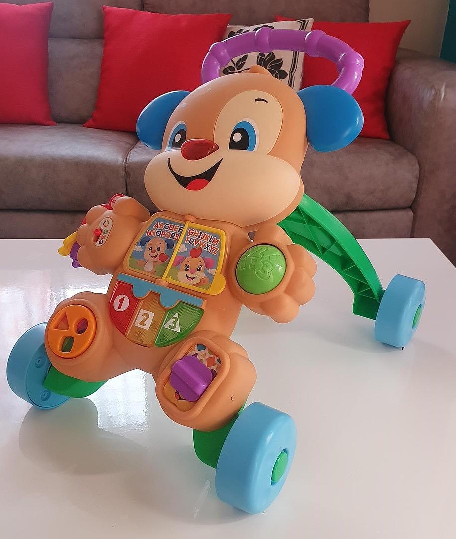juguetes - Juguete interactivo para bebé aprender a caminar. FisherPrice 0