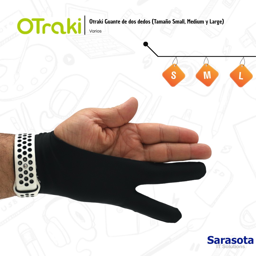 joyas, relojes y accesorios - Otraki Guante de dos dedos (Small, Medium y Large) 2