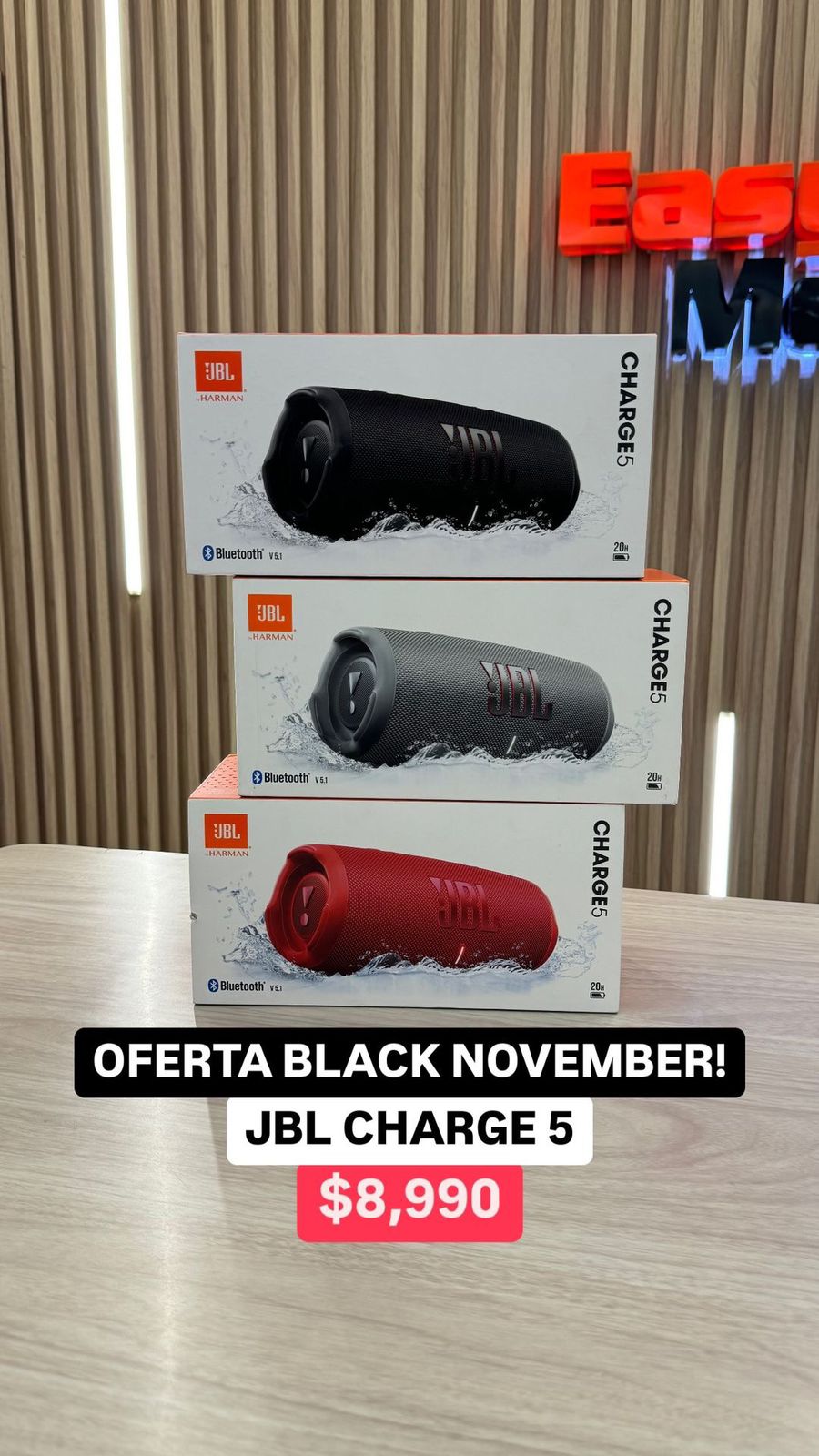 camaras y audio - BOCINA JBL CHARGE 5 SELLADA 
