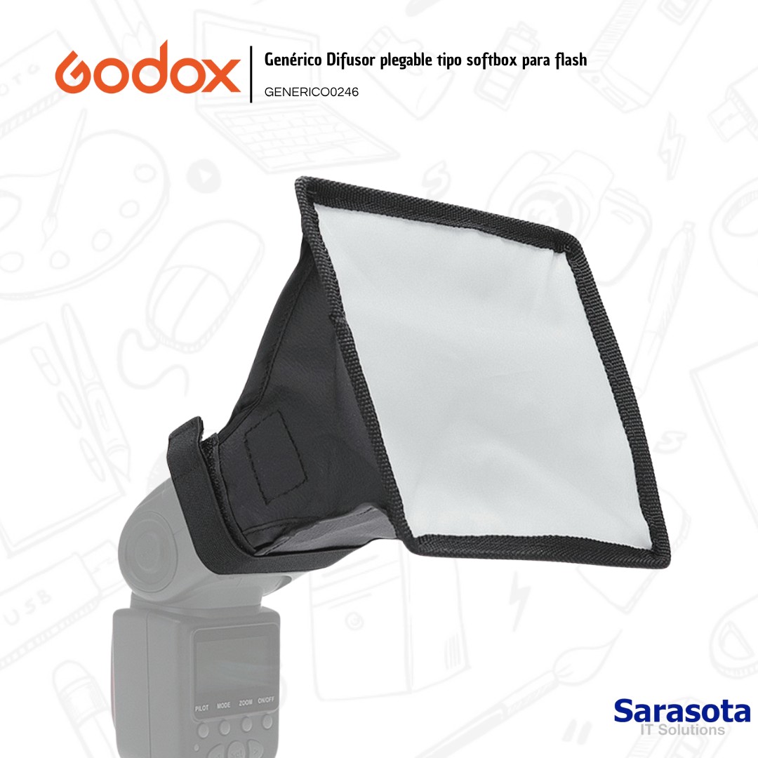 accesorios para electronica - Godox Modificador mediano para flash 1