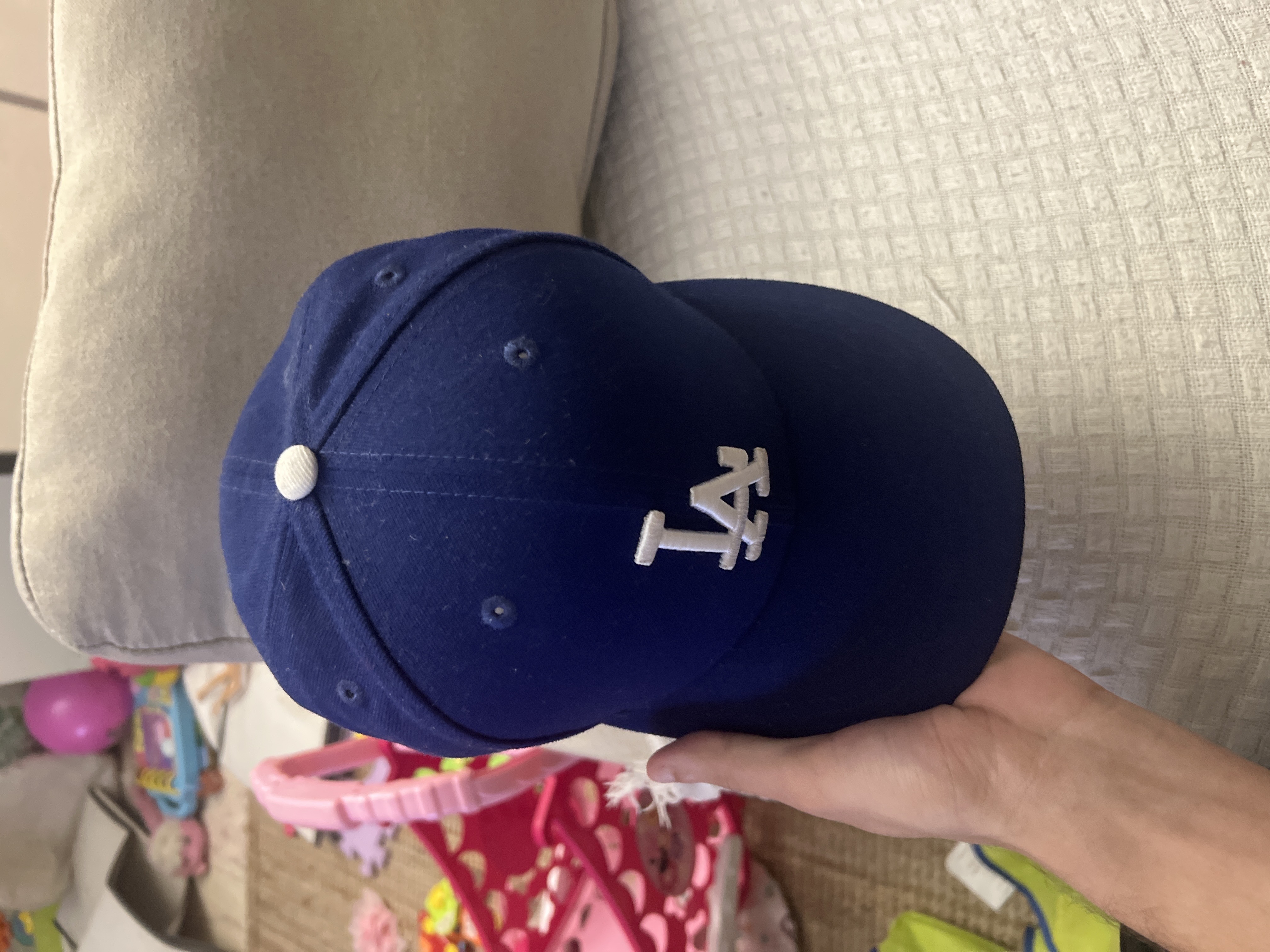 ropa para hombre - Gorra de los Dodgers 100% original 4