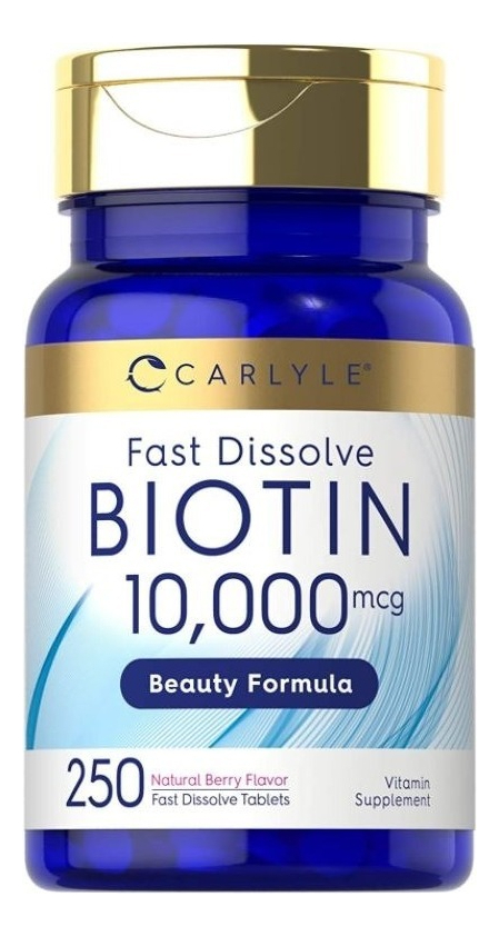 Salud y Equipamiento Médico - Biotina | 10000 Mcg | 250 Uds 0
