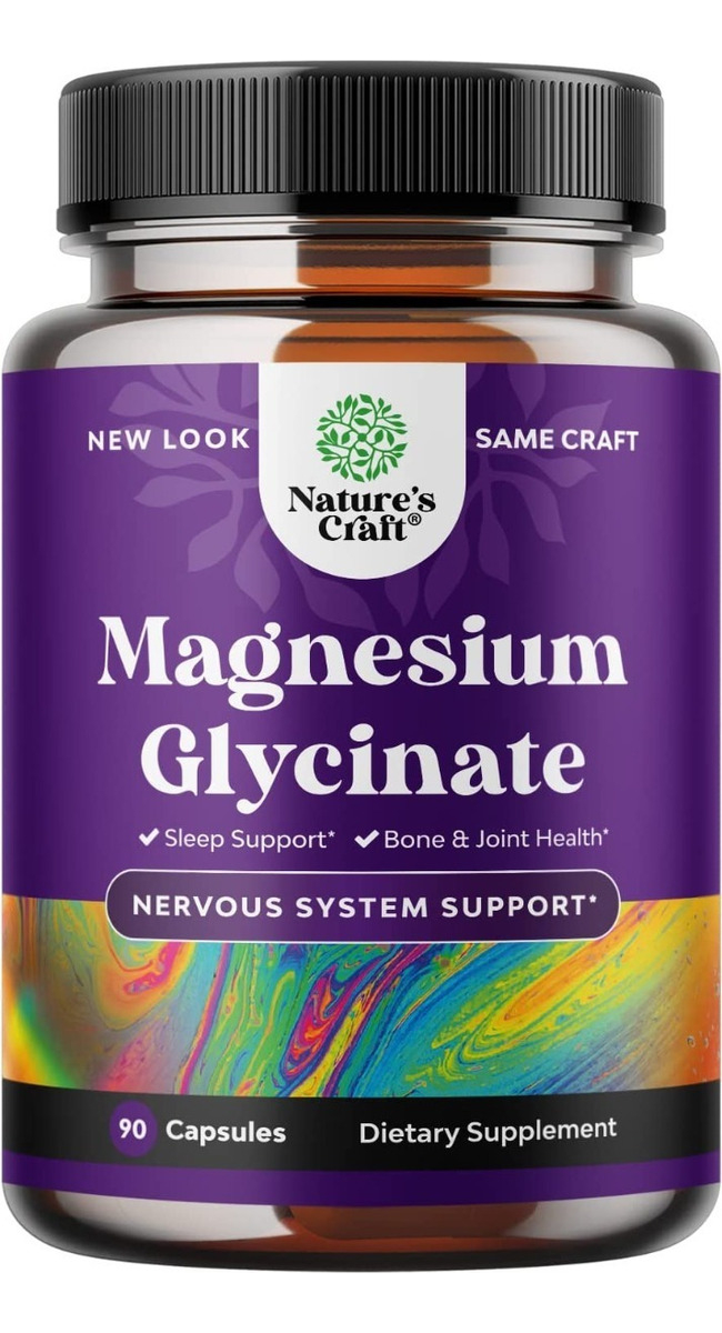 Salud y Equipamiento Médico - Glicinato Magnesio Naturescraft 0