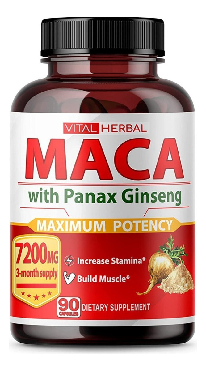Salud y Equipamiento Médico - Vital Herbal - Maca 90 caps 0