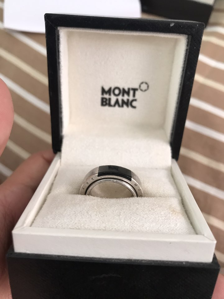 joyas, relojes y accesorios -   2 anillos Marca Mont Blanc size 5