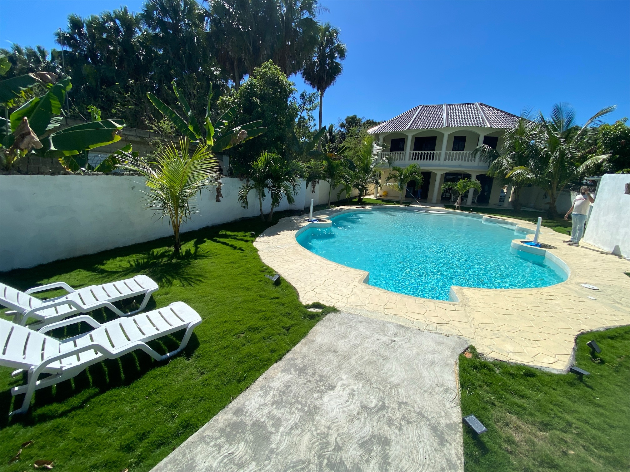 casas vacacionales y villas - PRECIOSA VILLA DISPONIBLE EN ORTEGA MOCA A 5 minutos del aeropuerto