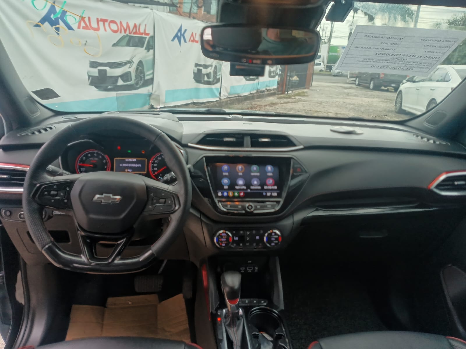 jeepetas y camionetas - CHEVROLET TRAILBLAZER 2022 NEGRO GASOLINA 4