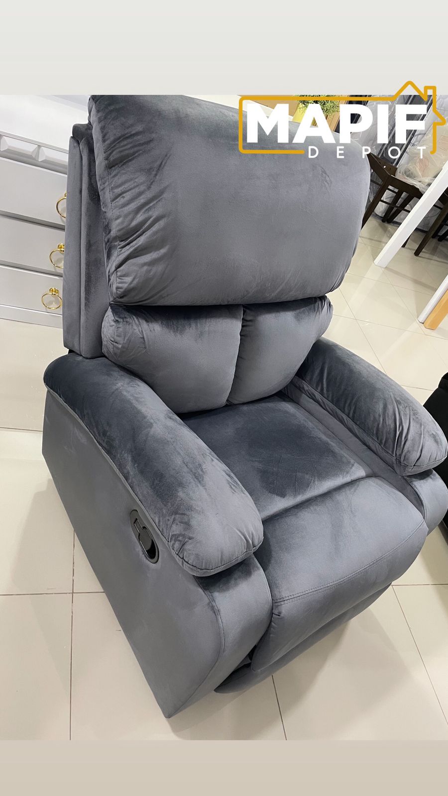 muebles y colchones - SILLON RECLINABLE MECEDORA 3