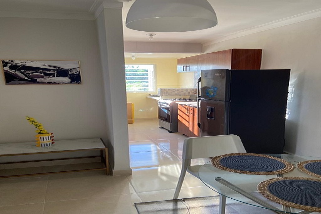 apartamentos - Vendo apartamento de 3 hab, sdo piso, amueblado 9
