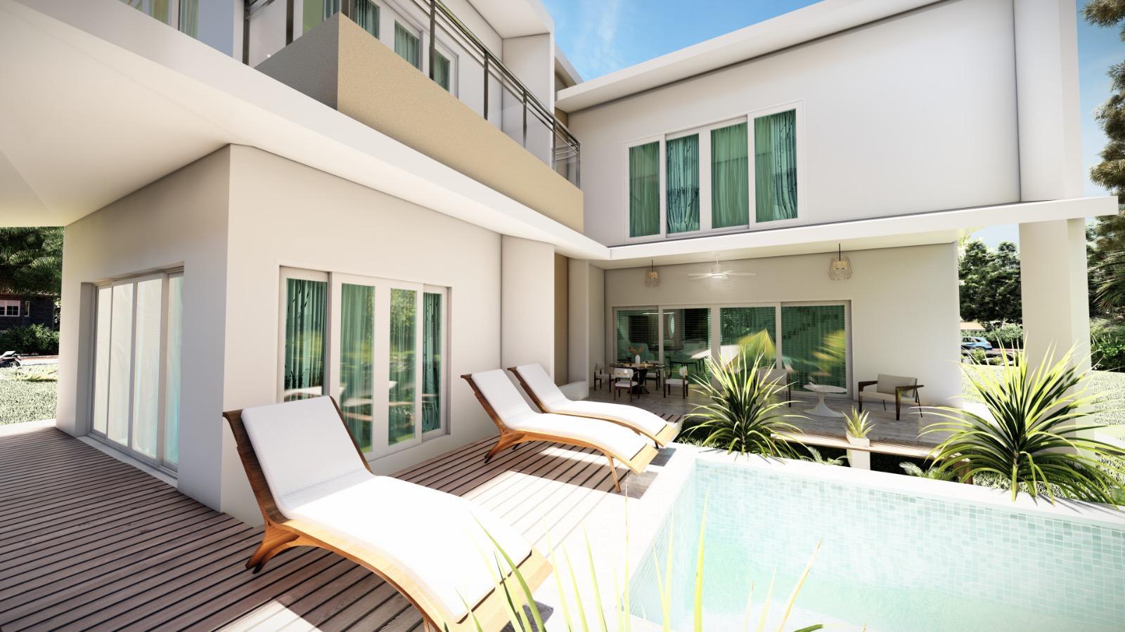 casas vacacionales y villas - Villa en Venta – Punta Cana Village 4