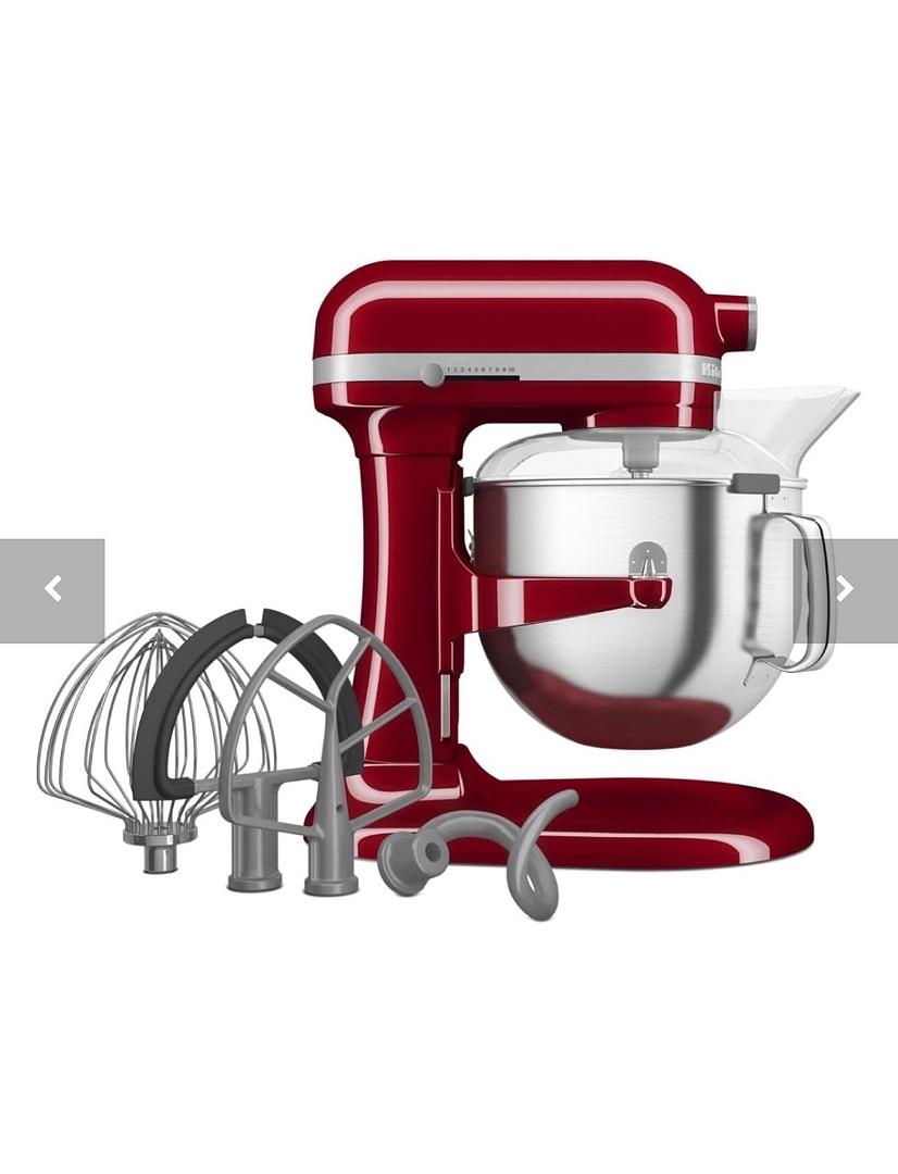 electrodomesticos - CAPACIDAD PARA 7 LITROS,BATIDORA DE PIE KITCHENAID - 001 | COLOR ROJO  2