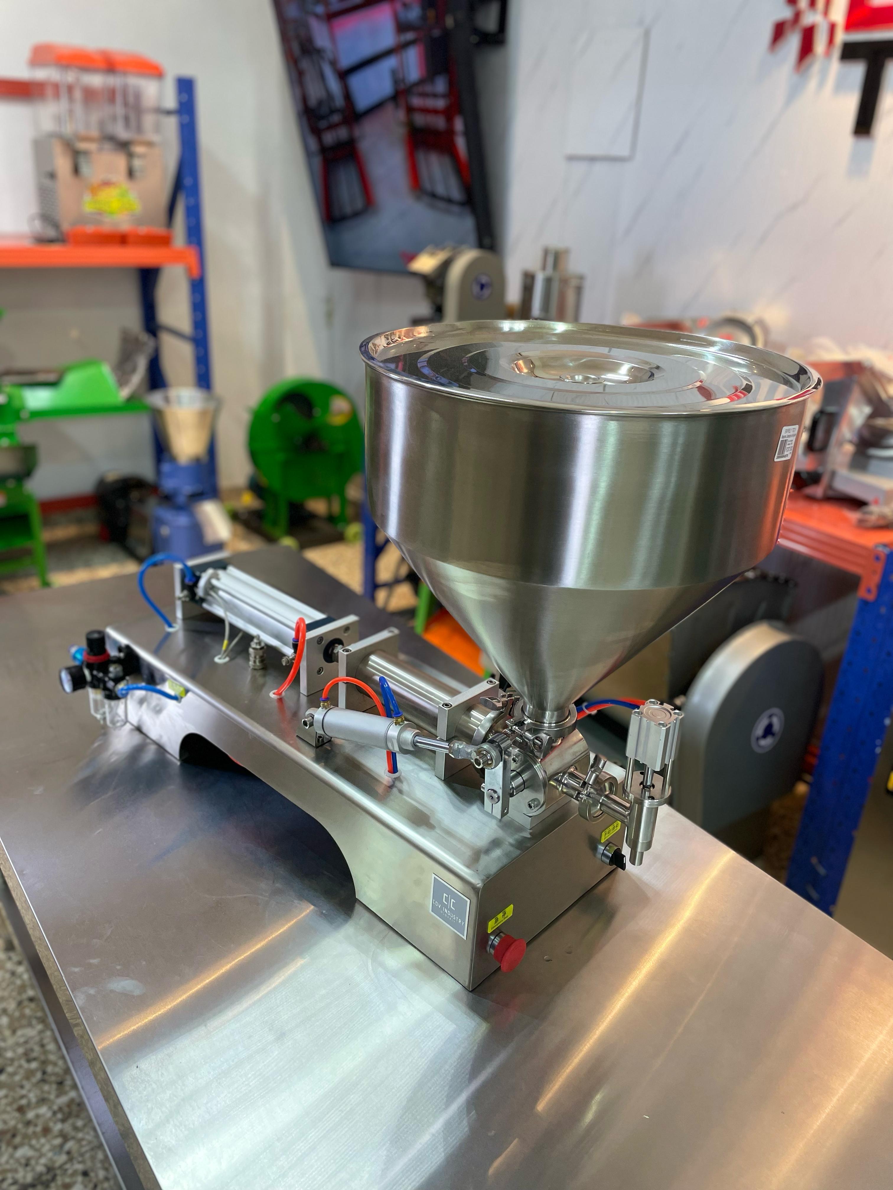 equipos profesionales - Llenadora automatica de liquidos viscosos shampoo  5