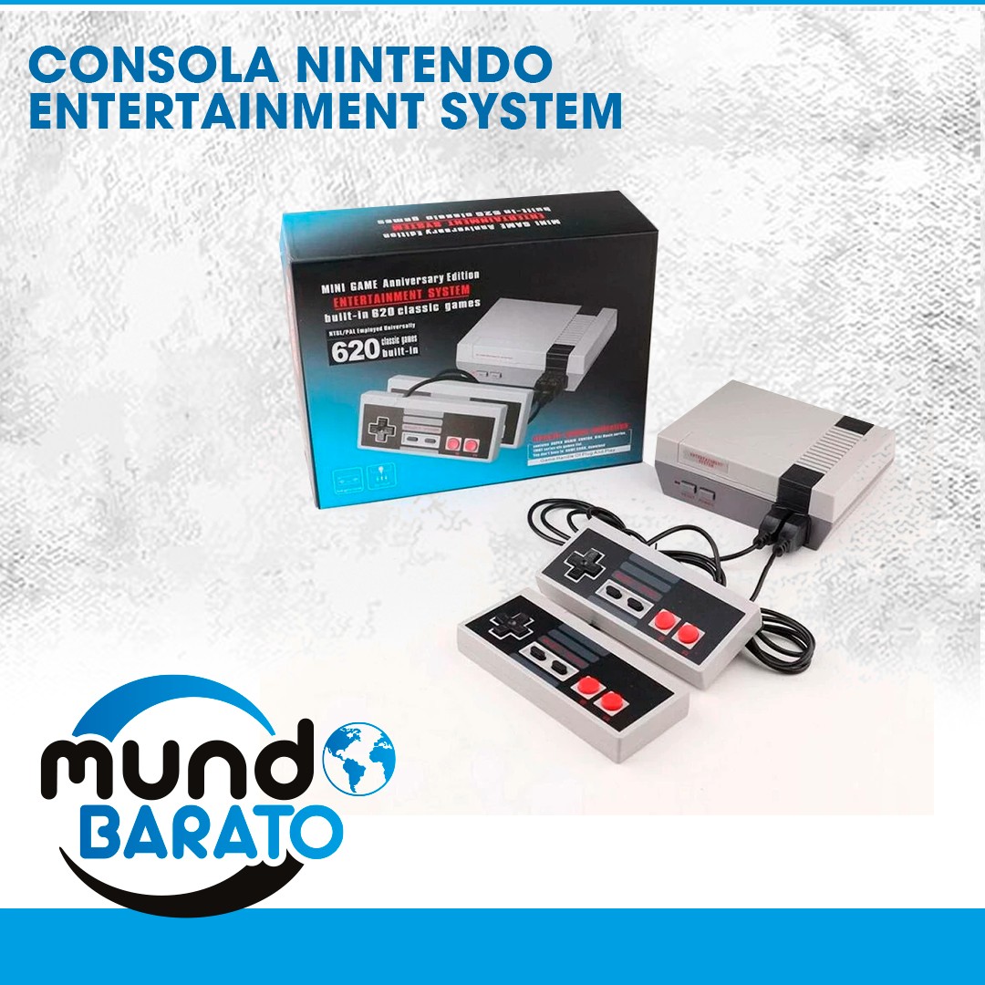 consolas y videojuegos - Nintendo Retro Consola Miniconsola de juegos, edición de aniversario, 620 juegos 1