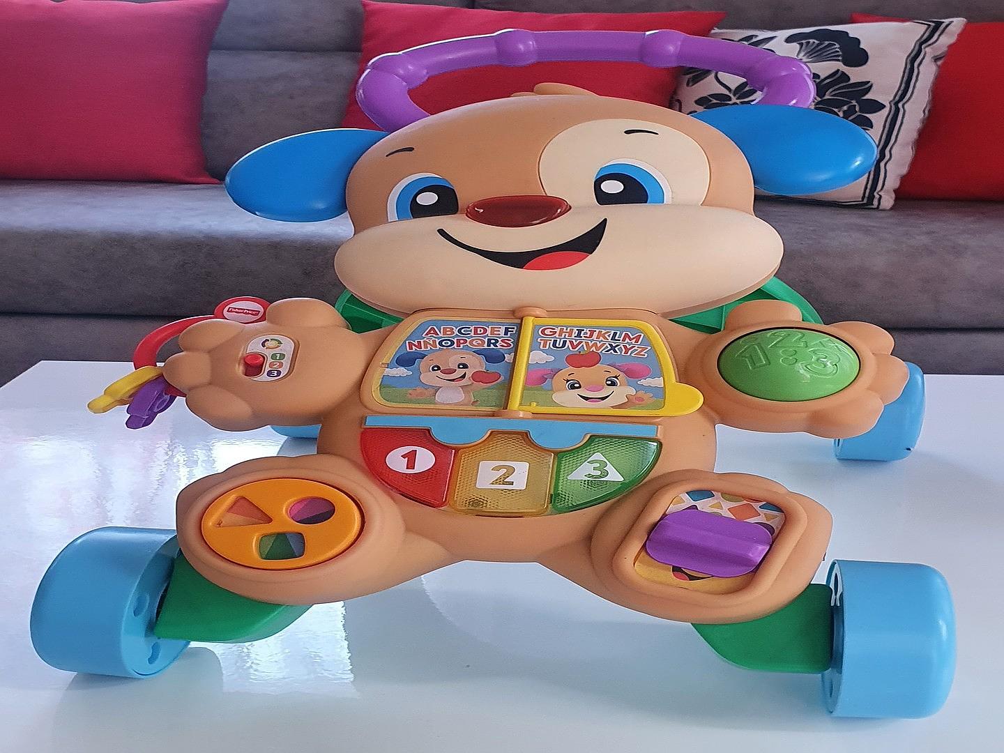juguetes - Juguete interactivo para bebé aprender a caminar. FisherPrice 1