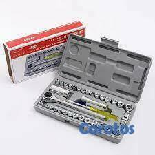 herramientas, jardines y exterior -  Juego Completo de Llaves de Tubo de 40 Piezas – ¡ 4