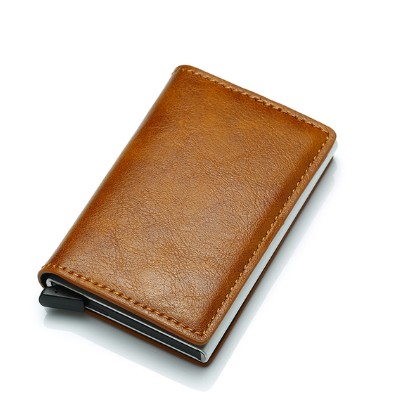 carteras y maletas - Tarjetero de cuero para hombres y mujeres (Negociable) 2