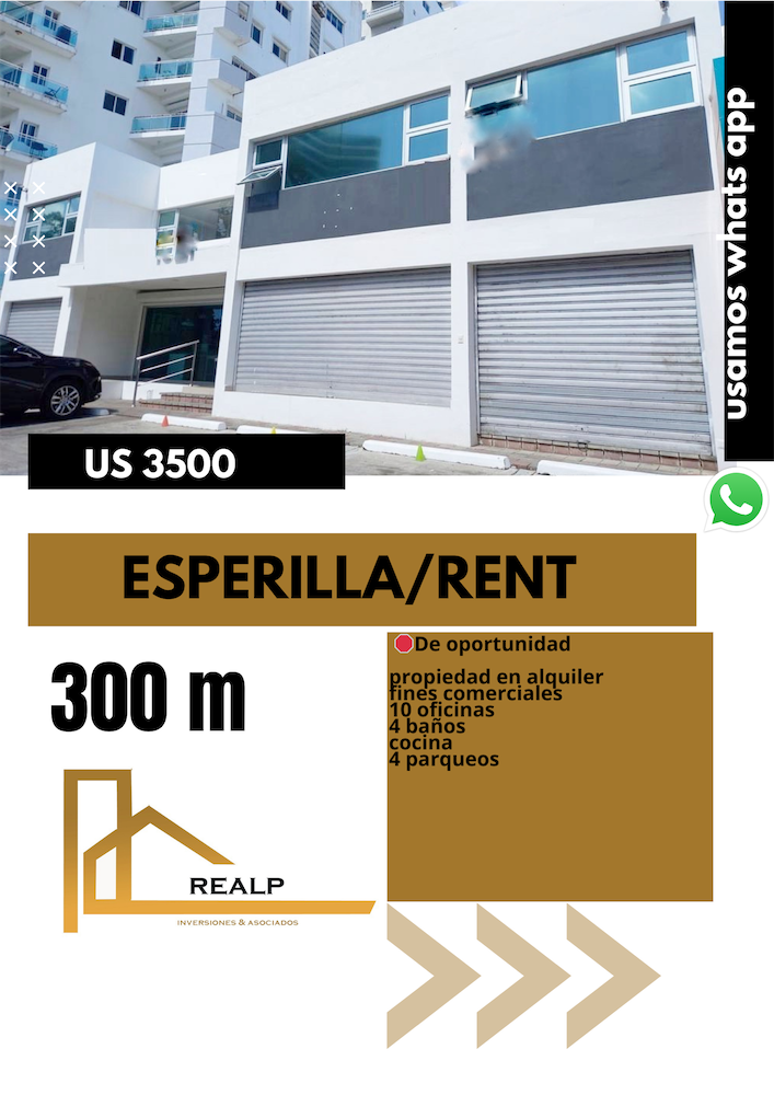 oficinas y locales comerciales - Local amplio de 300 metros 0