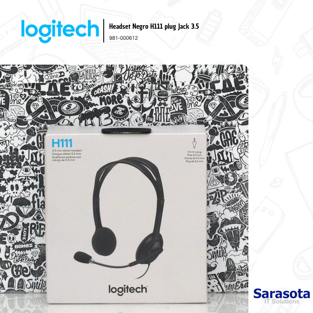camaras y audio -  Logitech Headset H111 Jack 3.5mm 1