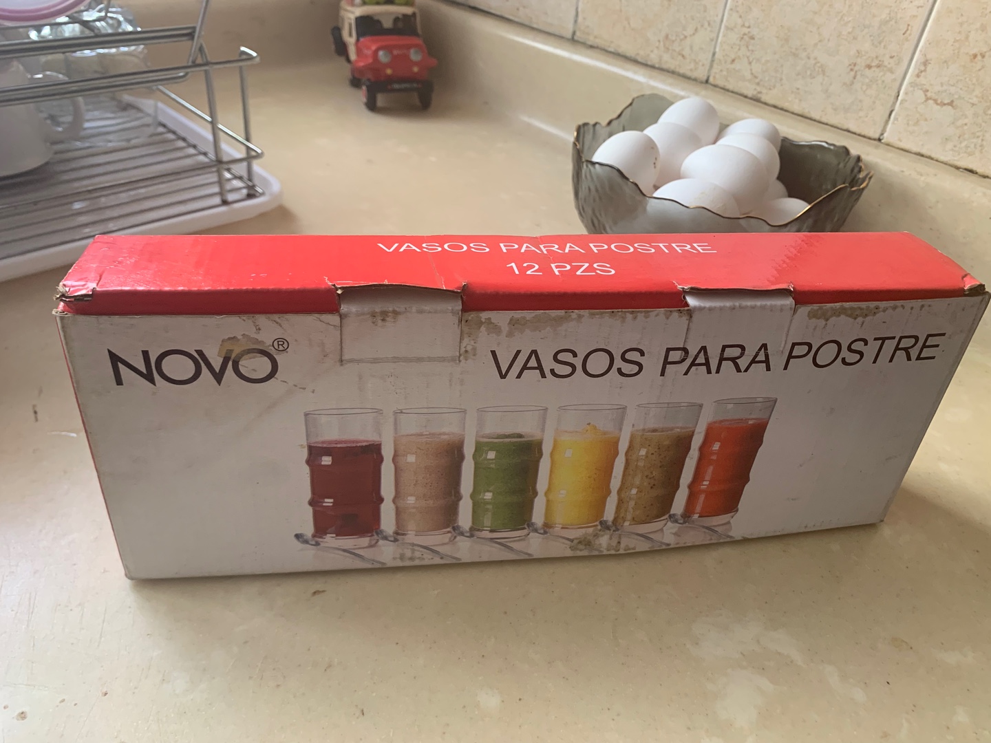 cocina - Vasos para postre de cristal. 0