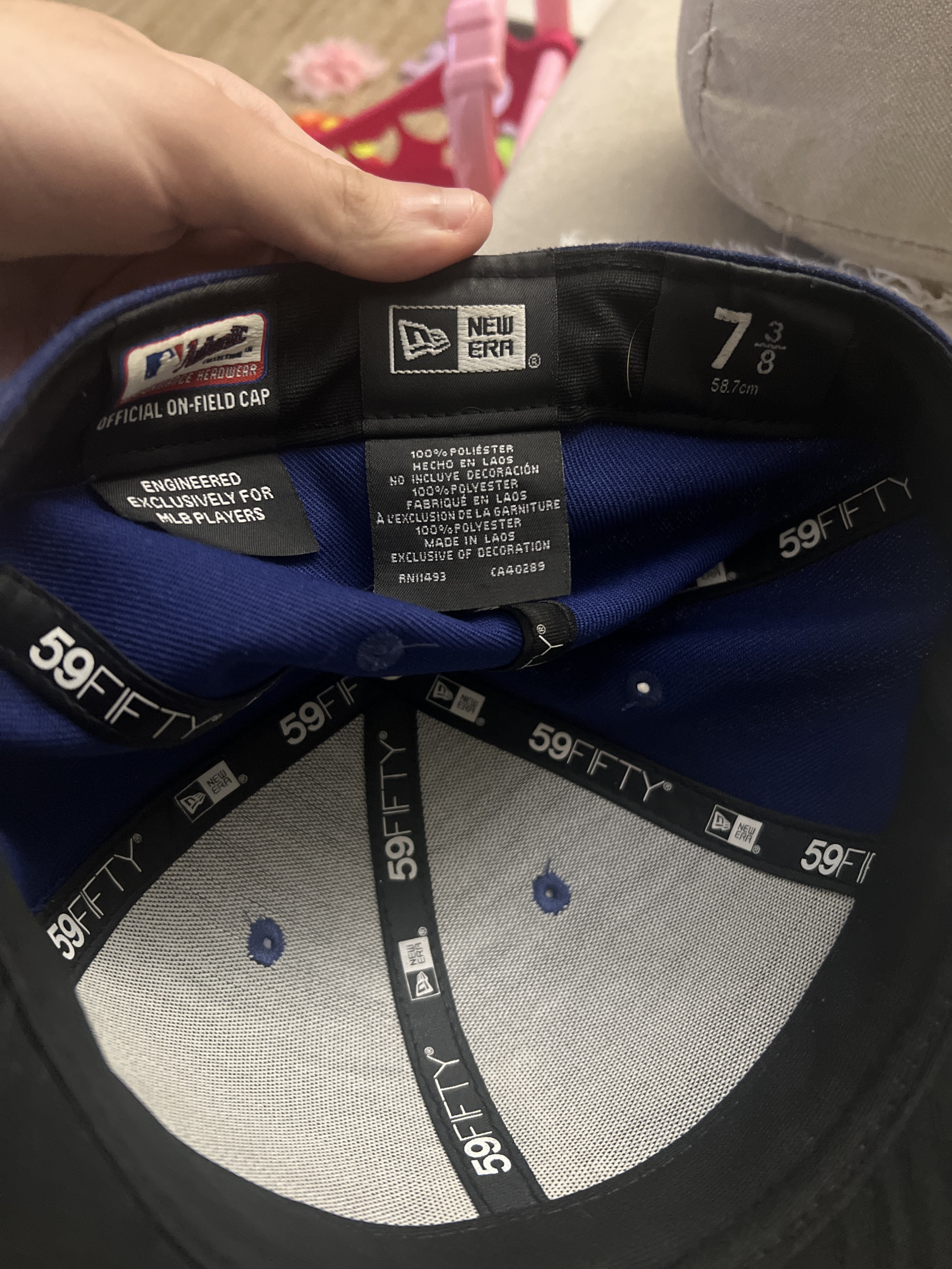 ropa para hombre - Gorra de los Dodgers 100% original 5