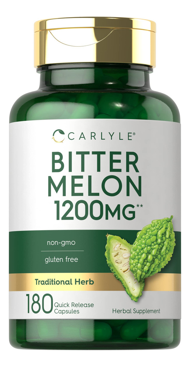 Salud y Equipamiento Médico - Capsulas De Melon Amargo 1200 Mg Carlyle 1
