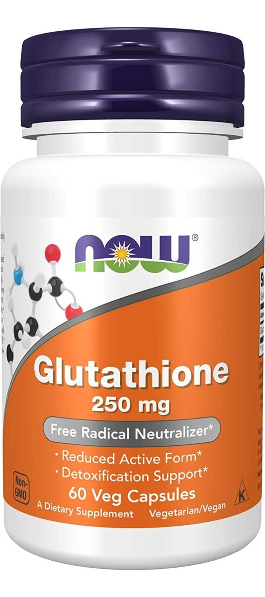 Salud y Equipamiento Médico - Glutation 60 Cap 250 Mg Now - Unidad 0