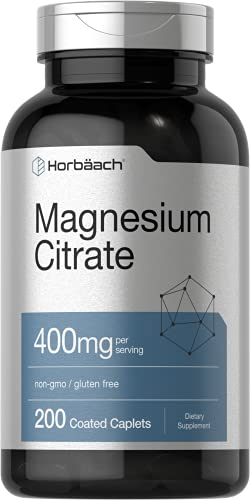 Salud y Equipamiento Médico - Citrato De Magnesio 400 Mg 200 Cap Horbaach