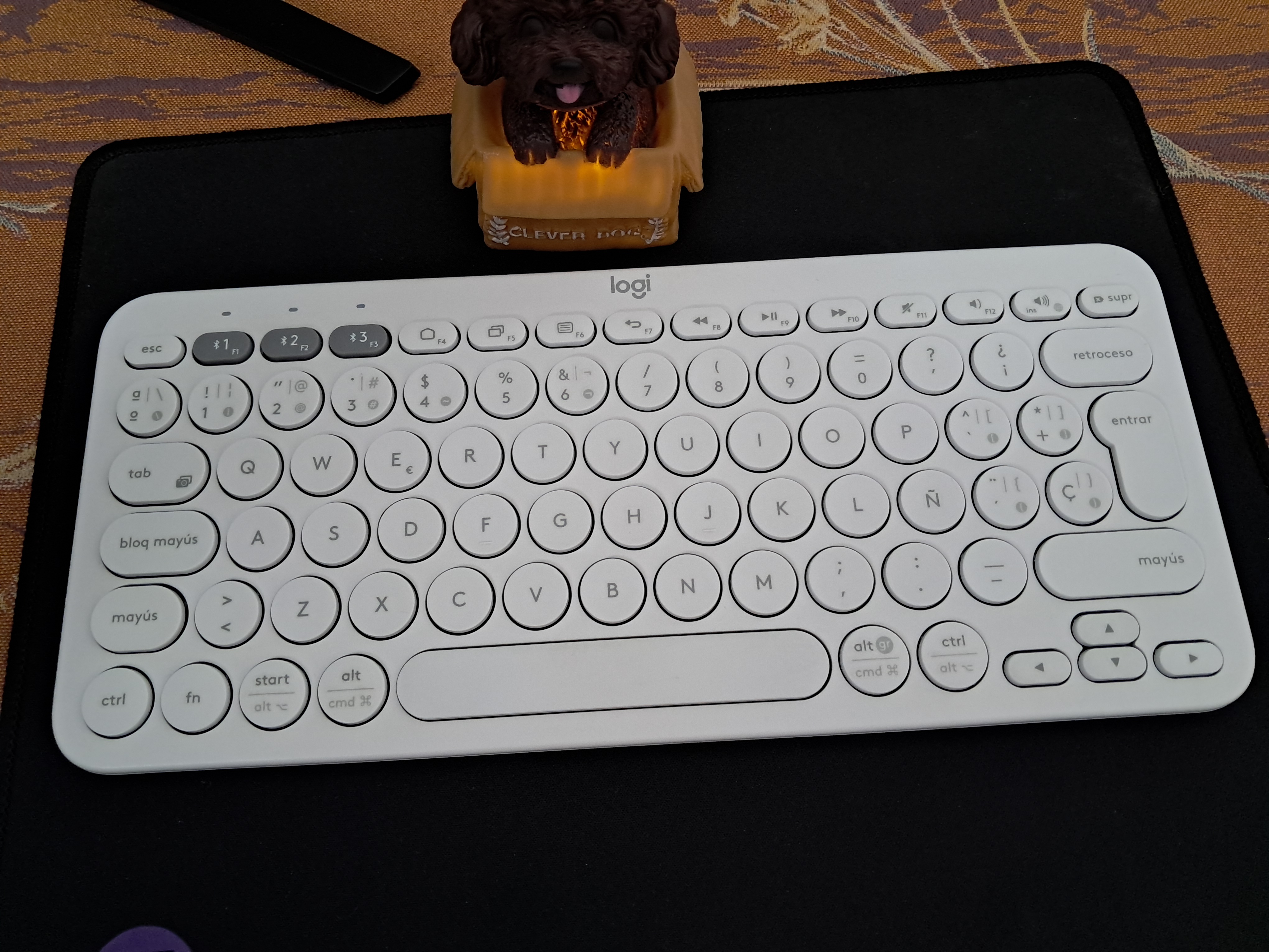 computadoras y laptops - ¡Teclado Logitech K380 Blanco, como nuevo! ✨  2
