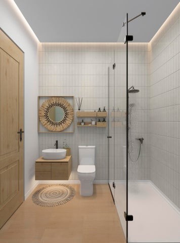 apartamentos - Proyecto en venta Punta Cana #23-1089 dos dormitorios, balcón, piscina.
 2