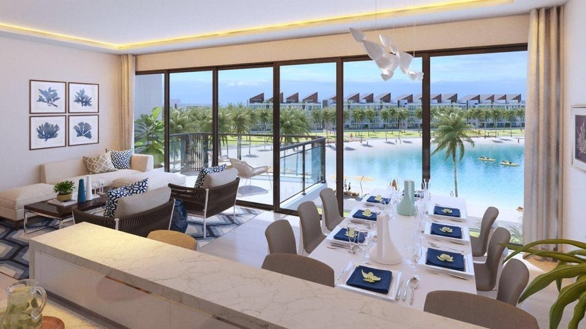 apartamentos - Proyecto en venta Punta Cana #21-2799 tres dormitorios, balcón. seguridad.
 0