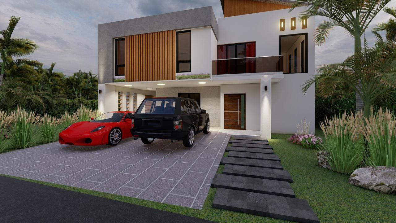 casas vacacionales y villas - Villas en Metro Country Club, Juan Dolio, entorno de lujo  4