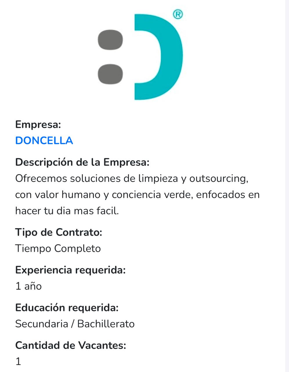 empleos disponibles - Supervisora  y  Lider de Equipo 0