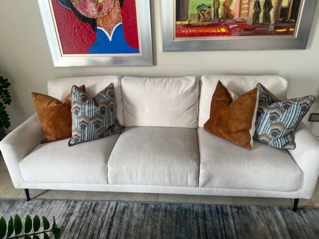 muebles y colchones - sofa 3 plazas