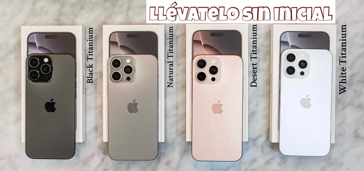 celulares y tabletas - iPhone 16 pro Max FIAO sin inicial 