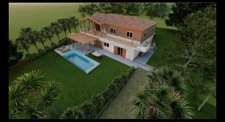 casas vacacionales y villas - Vendo acogedora villa en proyecto vacacional de pedro brand, carretera la cuaba. 0