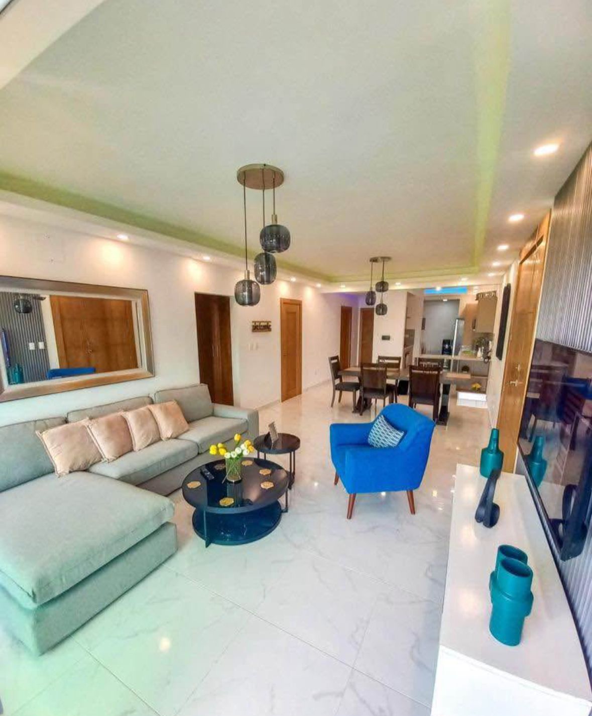 apartamentos - Apartamento 6to Piso Ave. Hispanoamericana  1