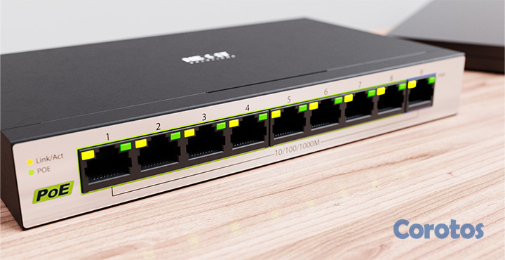 accesorios para electronica - SWITCH  NEXXT POE+  9PUERTOS   2