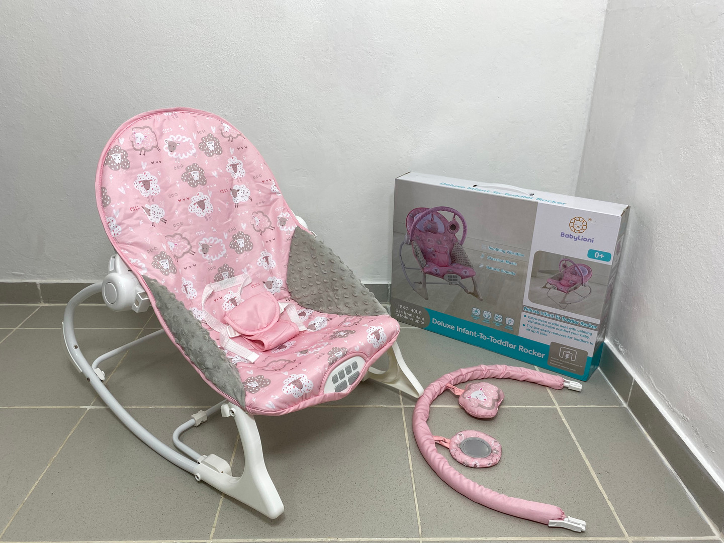 coches y sillas - Silla vibradora para bebe con musica y vibracion  5