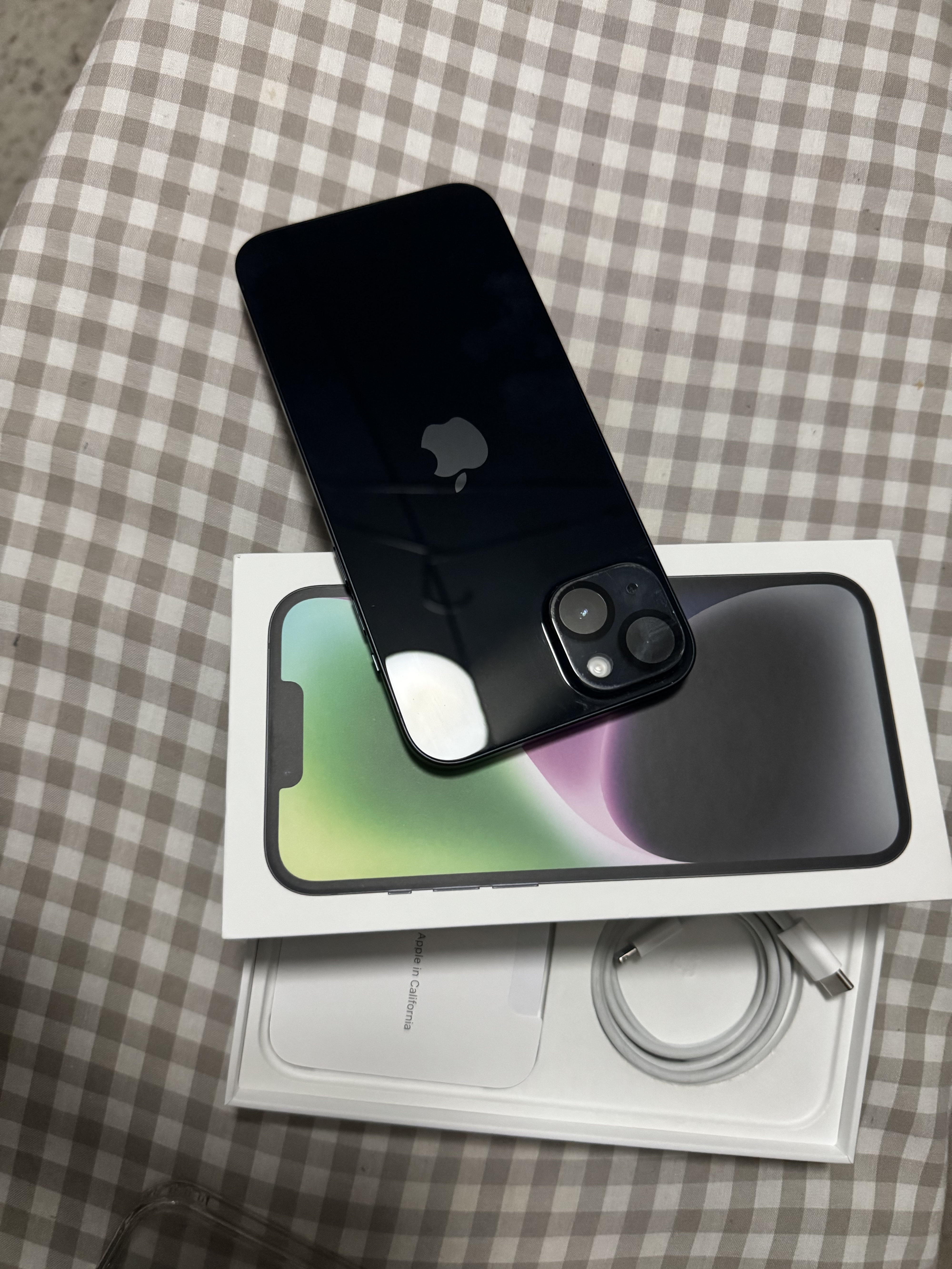 celulares y tabletas - iPhone 14 Plus 256 óptimas condiciones midnight 0