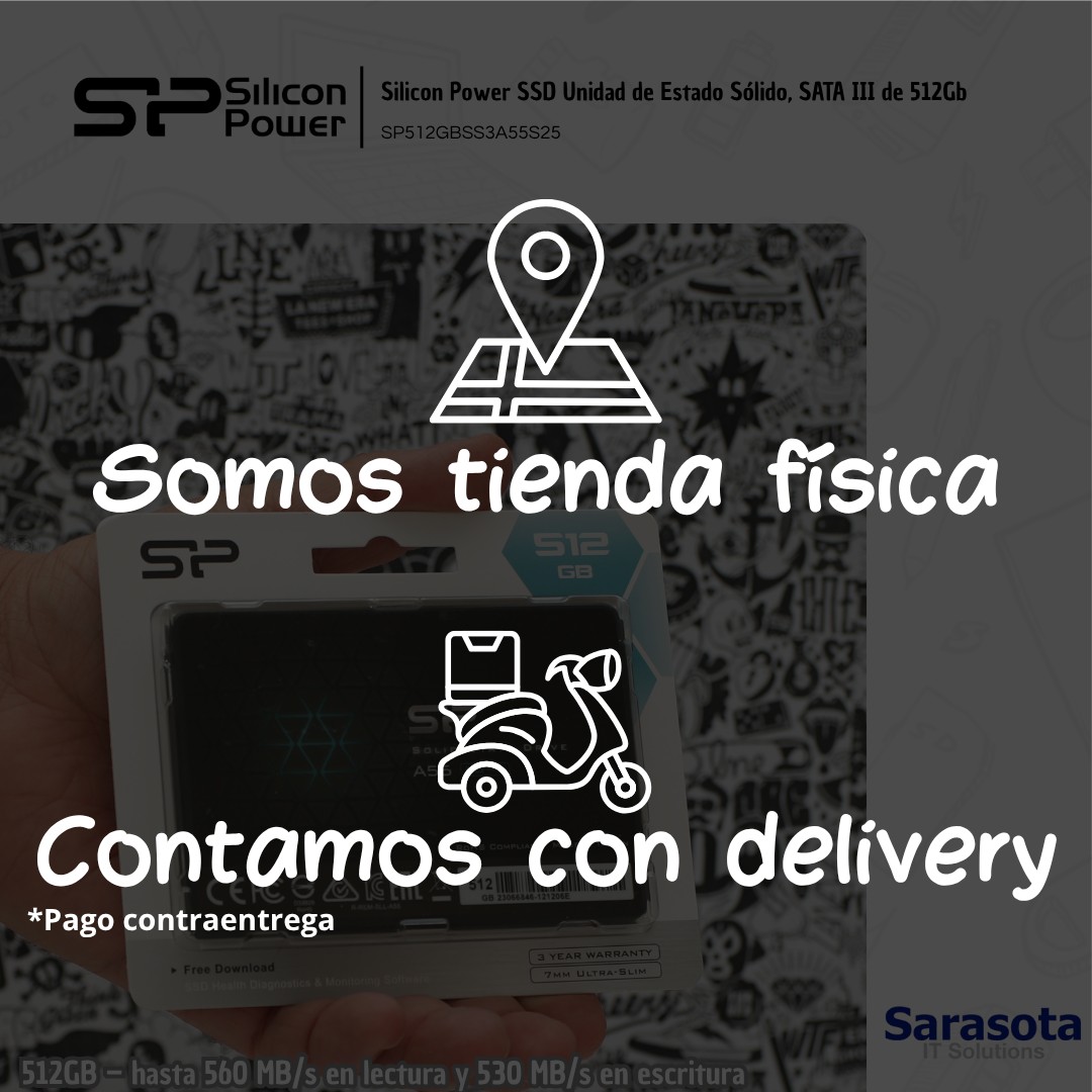 accesorios para electronica - SSD 512Gb Disco Estado Sólido marca Silicon Power 2