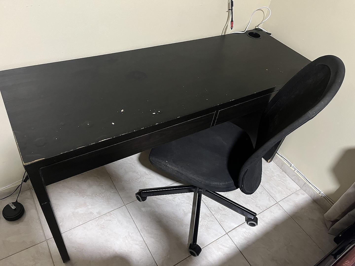 articulos de oficina - Escritorio y Silla de IKEA