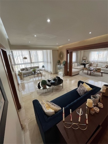 apartamentos - Venta de apartamento en naco Distrito Nacional con vista al mar 165mts piso 10 3