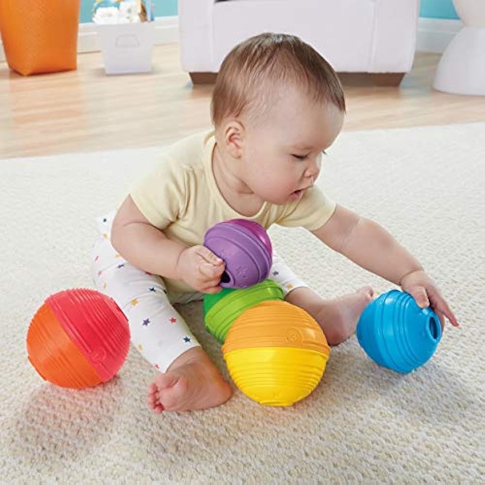 Salud y Equipamiento Médico - Fisher-price Brilliant Basics Stack - Roll Cups 3