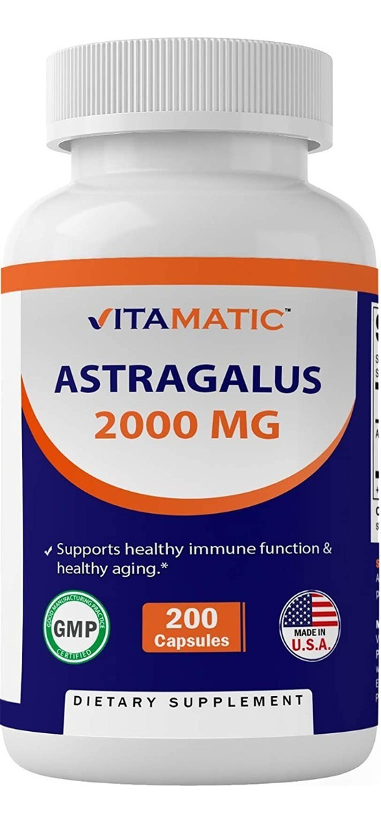 Salud y Equipamiento Médico - Astragalo 2000 Mg Vitamatic - Unid - Unidad A $1066 0