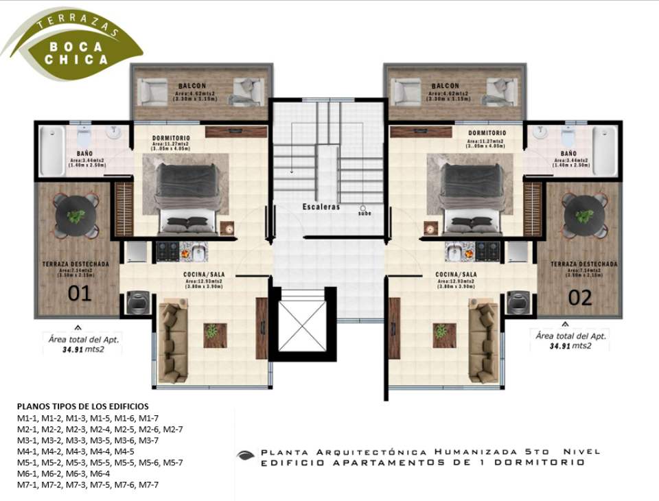 apartamentos - Proyecto en venta en Boca chica  6