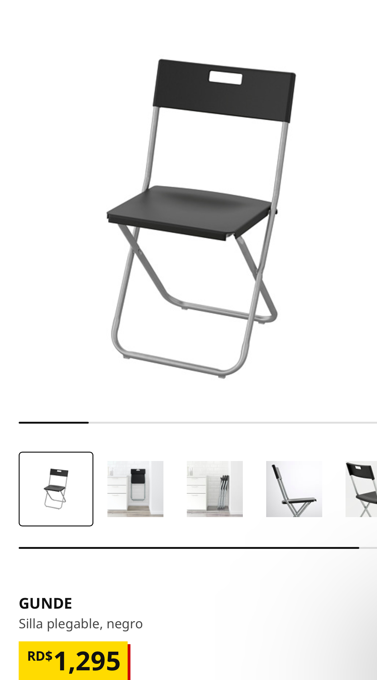 decoración y accesorios - Silla plegable  2