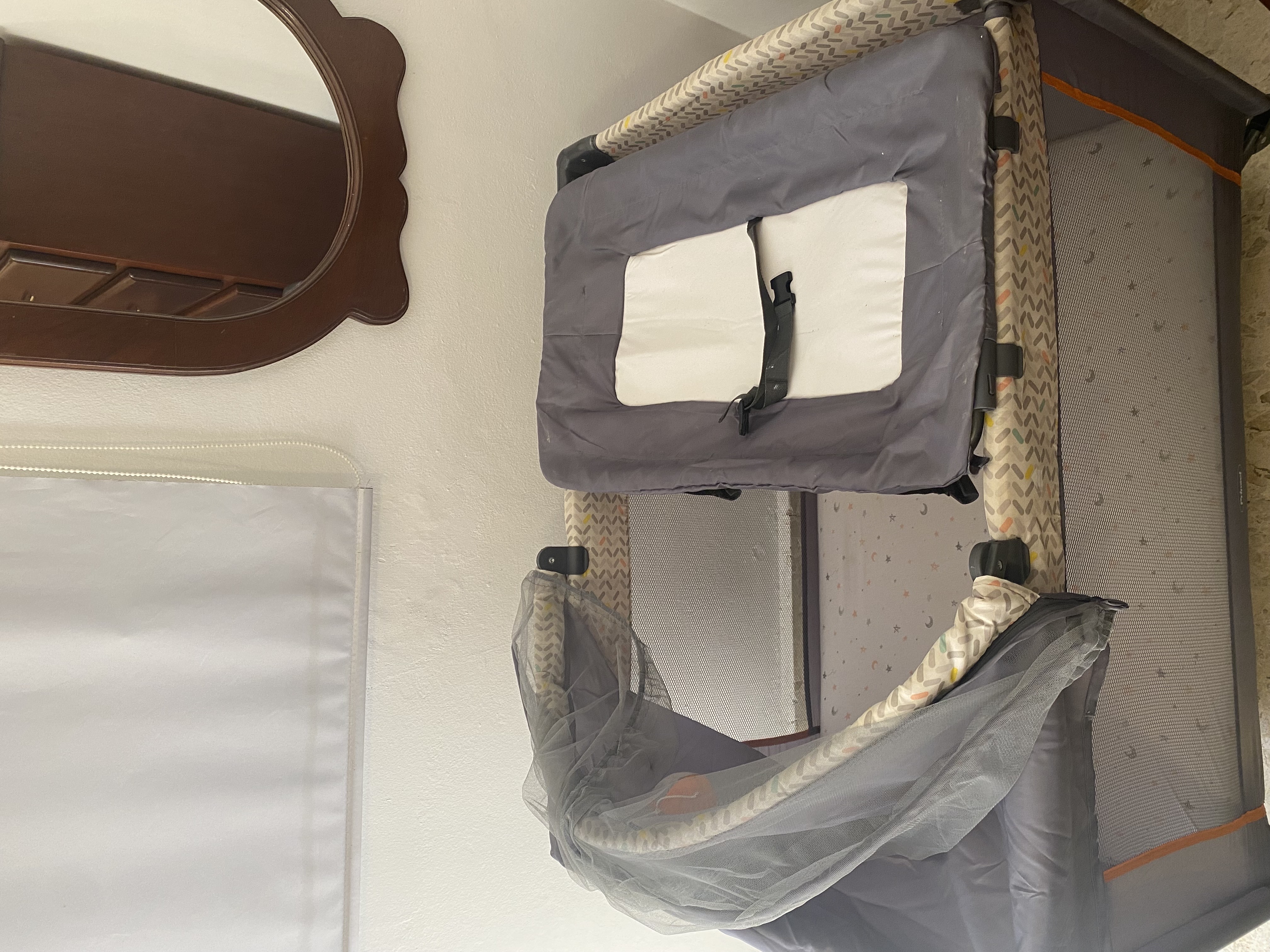 accesorios - vendo corral marca Prinsel con su mosquitero, colchón y cambiador. 3
