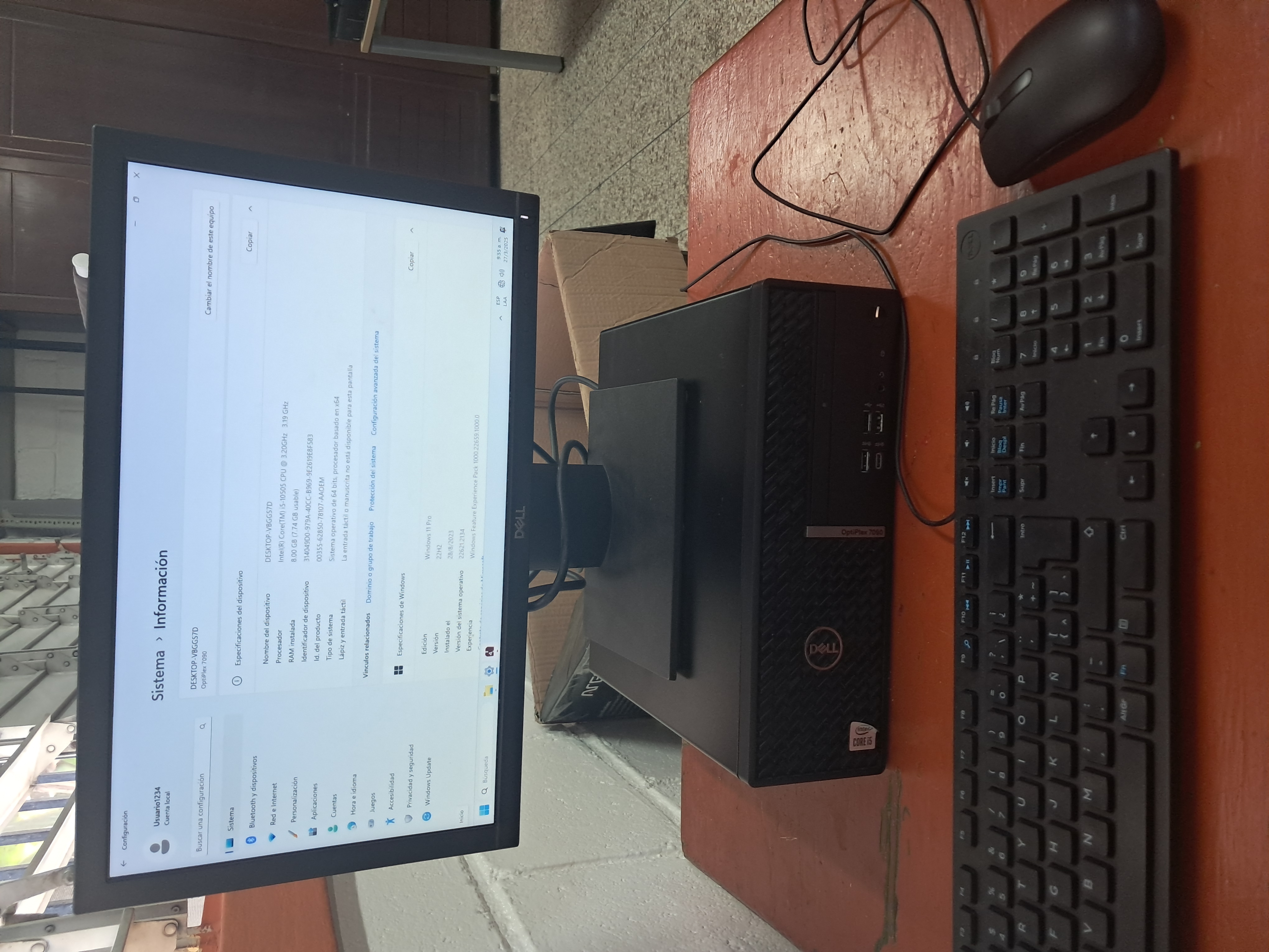 computadoras y laptops - PC DELL OPTIPLEX 7090 y PC CLON RD$7,000.00 3
