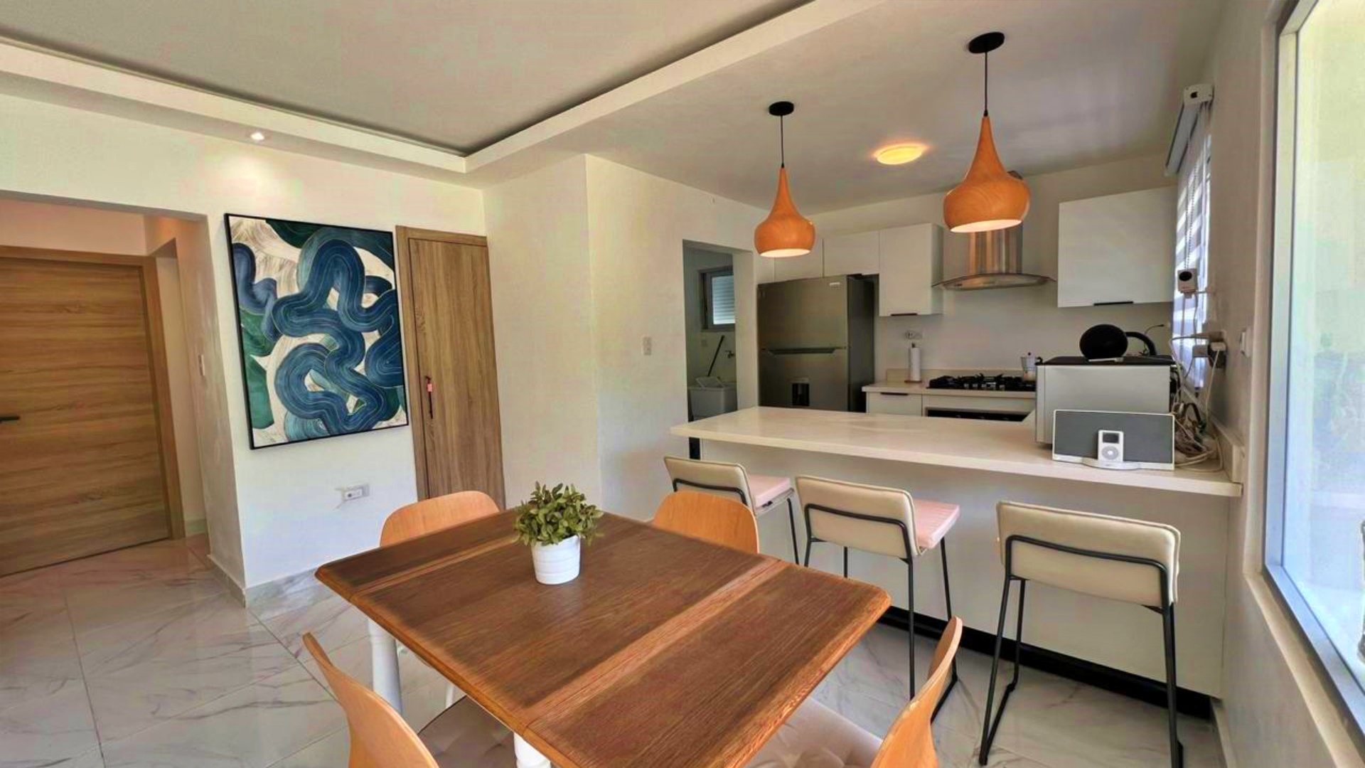 casas vacacionales y villas - Playa Nueva Romana-Oportunidad Apto 2 habitaciones 8