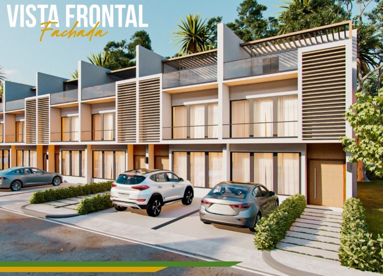 casas vacacionales y villas - VENTA DE Villas Townhouse en vista cana punta cana  0